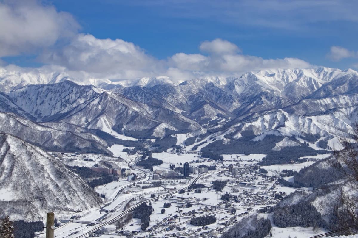 越後湯沢・苗場の風景