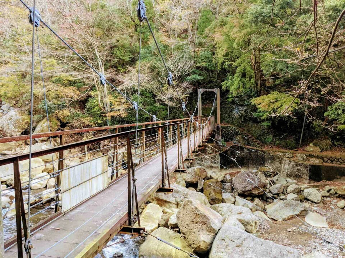 堂ヶ島渓谷遊歩道