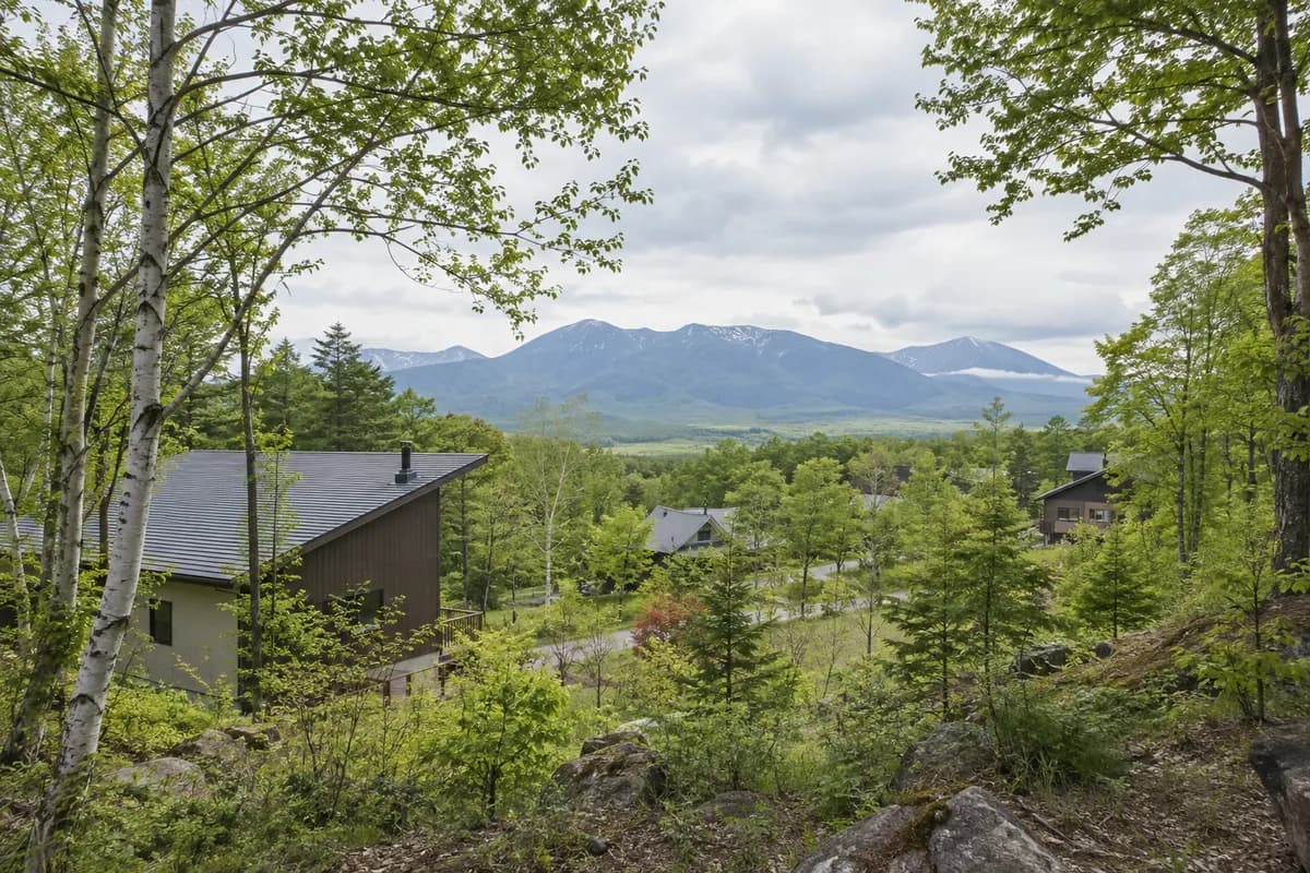 アルプスハイランド野辺山の地域の雰囲気を表現したAI生成イメージ（実際の現地写真ではありません）