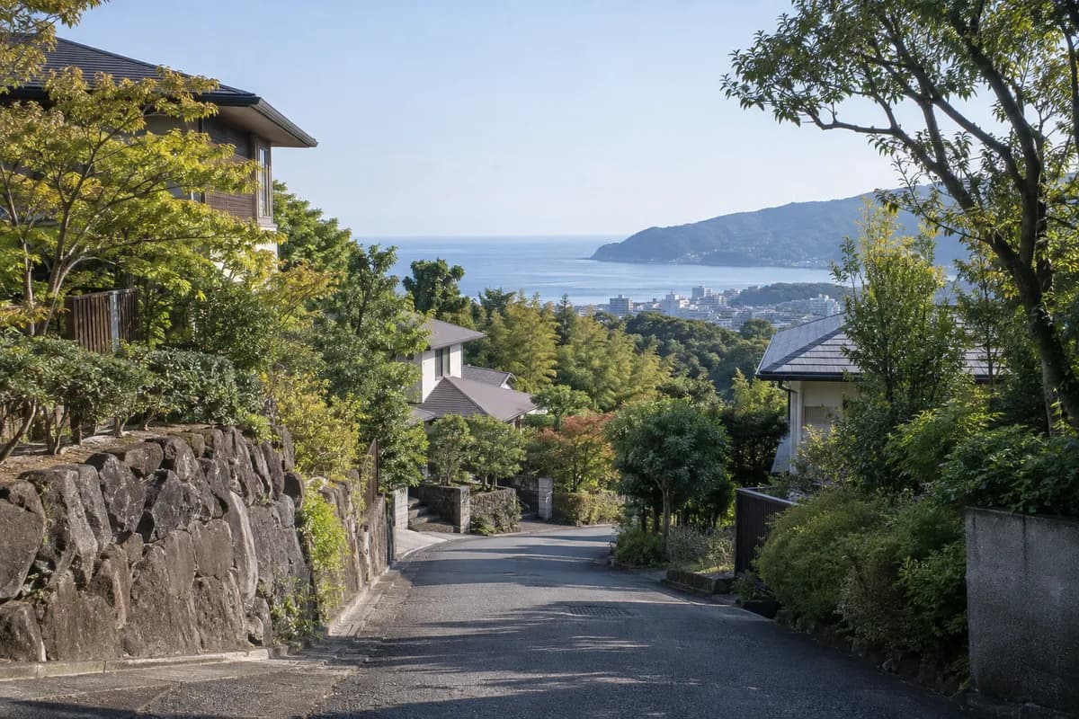 かどの台の地域の雰囲気を表現したAI生成イメージ（実際の現地写真ではありません）