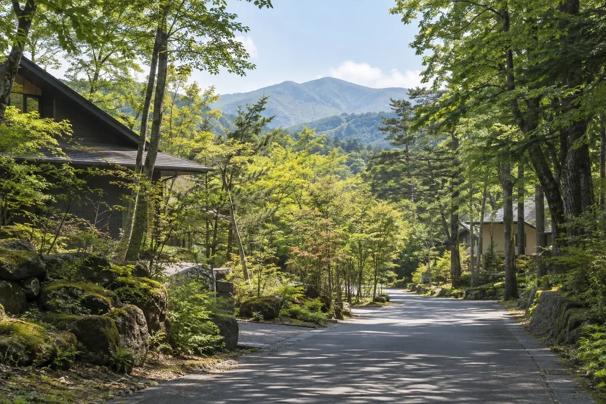 小倉の里の地域の雰囲気を表現したAI生成イメージ(実際の現地写真ではありません)