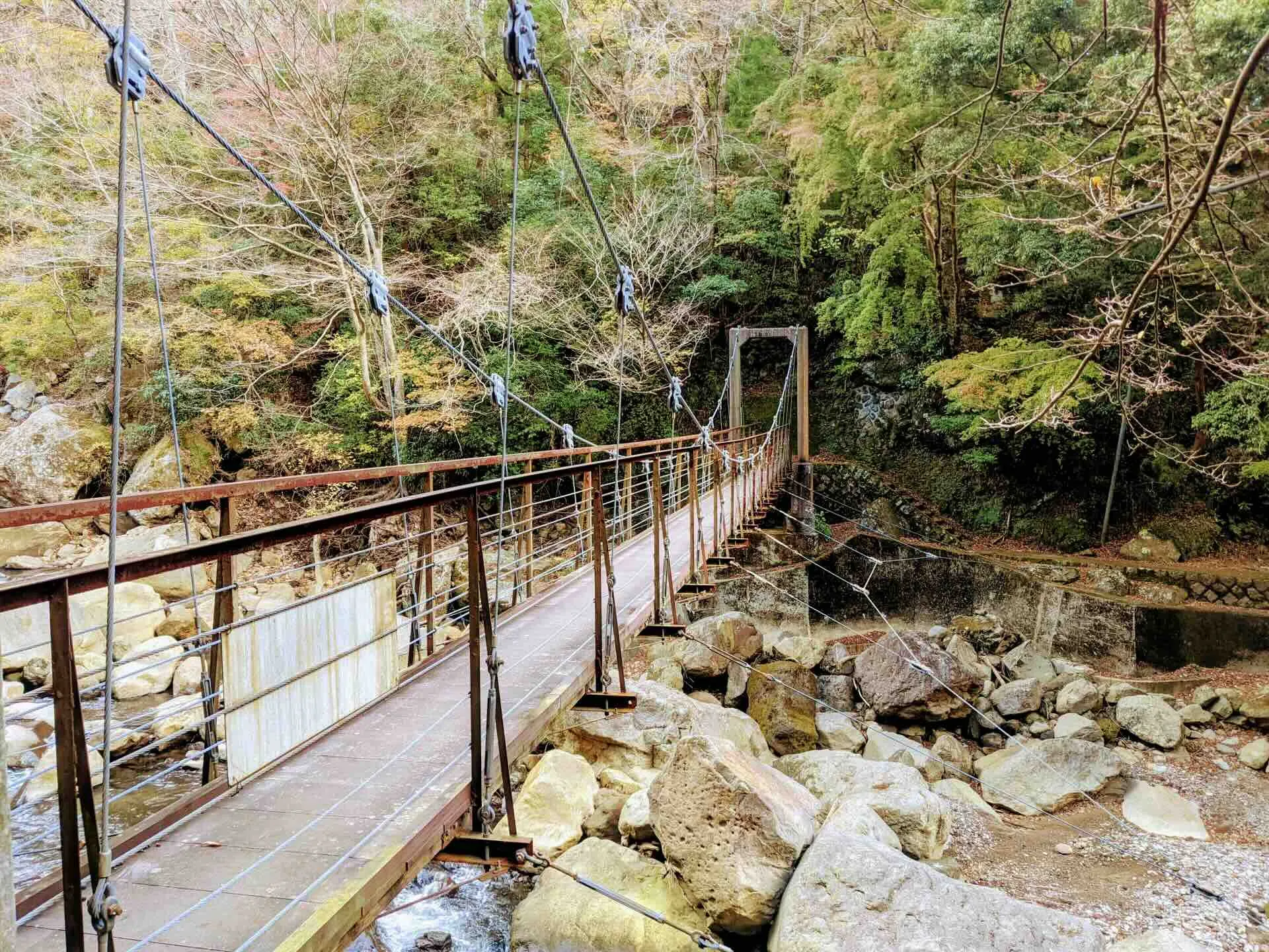 堂ヶ島渓谷遊歩道